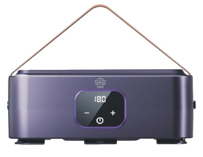 DMR-BG-138 Purple color Portable and Foldable Electric Cloth Dryer Suitable for Drying 5-6 Clothes - 1-3 hour timer setting - travel friendly