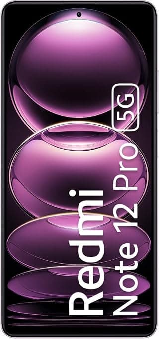 Redmi Note 12 Pro 5G (Stardust Purple, 6GB RAM, 128GB Storage)