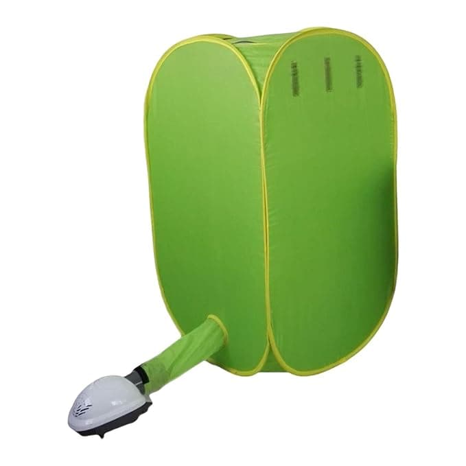Electric Clothes Dryer Machine Laundry Outdoor Dorm Warm Bag Apartments Green