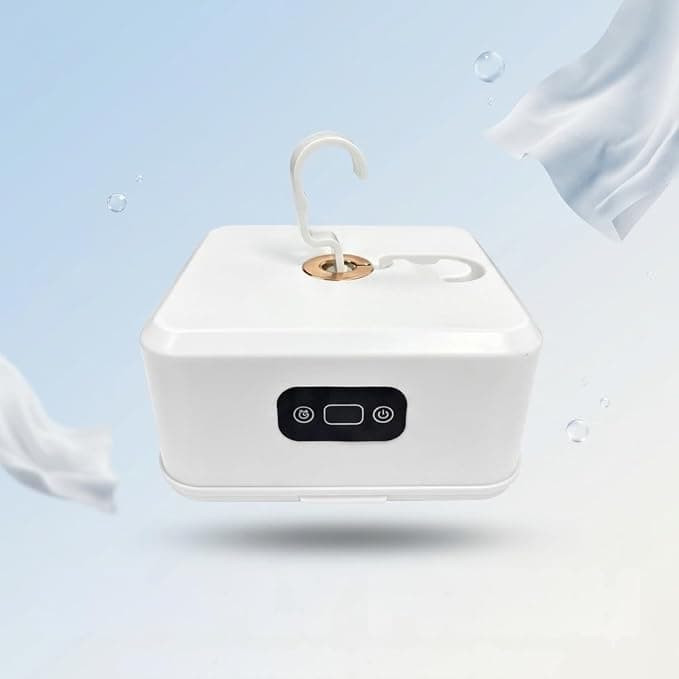 Drumstone (3 Years Warranty Portable Electric Clothes Dryer Heater Foldable Hot Air Garment Drying Machine 1200W Fast Drying Indoor Laundry Dryer with Timer for Home Travel Monsoon Winter
