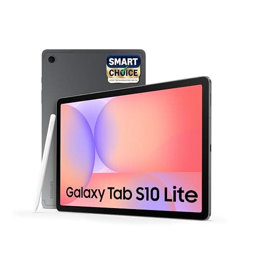 Samsung Galaxy Tab S10 Lite [Smartchoice], 10.9-inch (27.7 CM), LCD Display, 6GB RAM, 128GB ROM, Wi-Fi, Dual Speakers, S Pen, Gray, AI Enabled