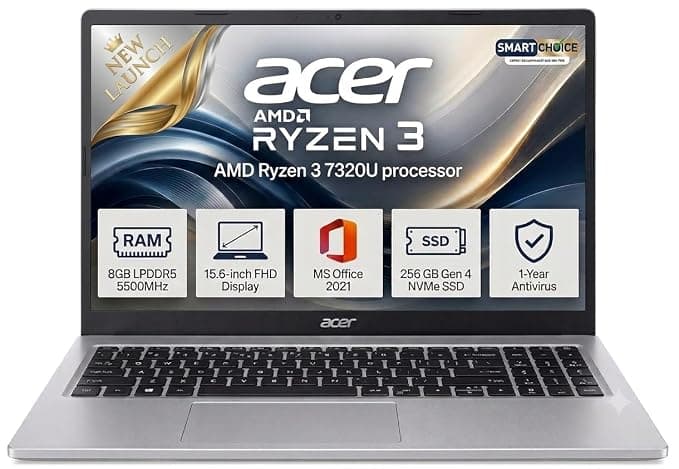 Acer 15 Smartchoice, AMD Ryzen 3-7320U