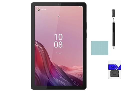 Lenovo Tab M9 9" HD (1340 x 800) Tablet, MediaTek MT6769V/CU Helio G80 (12 nm) Octa-core, 3GB RAM, 32GB eMMC + 64GB Memory Card, Android 12, Arctic Grey with Accessories