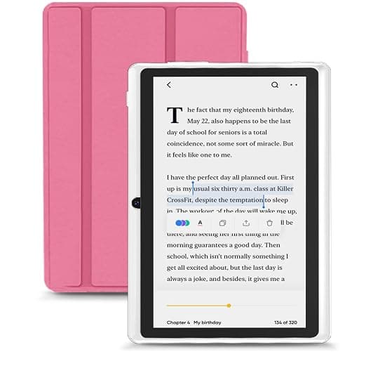 HNVHNV Android 15 Tablet, 7 Inch, E-Book Reader 9GB RAM, 32GB ROM, 1TB Expansion, Quad-Core Processor, Dual Camera, Wi-Fi, Blue