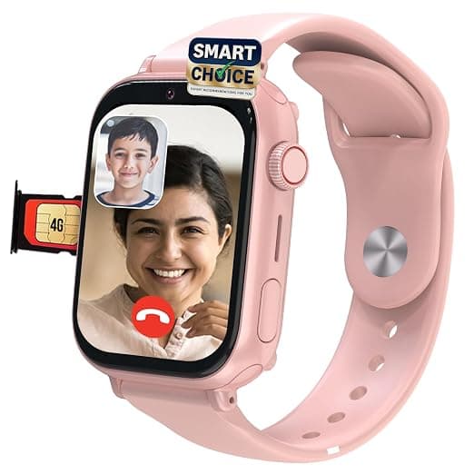 sekyo Magic Pro (SmartChoice) 4G Smart Watch for Kids | Video Call, Live GPS Location, Family Chat, Parent Control App, History Route, Pedometer, Games, Habit Coach | Smartwatch for Kids/Boys/Girls