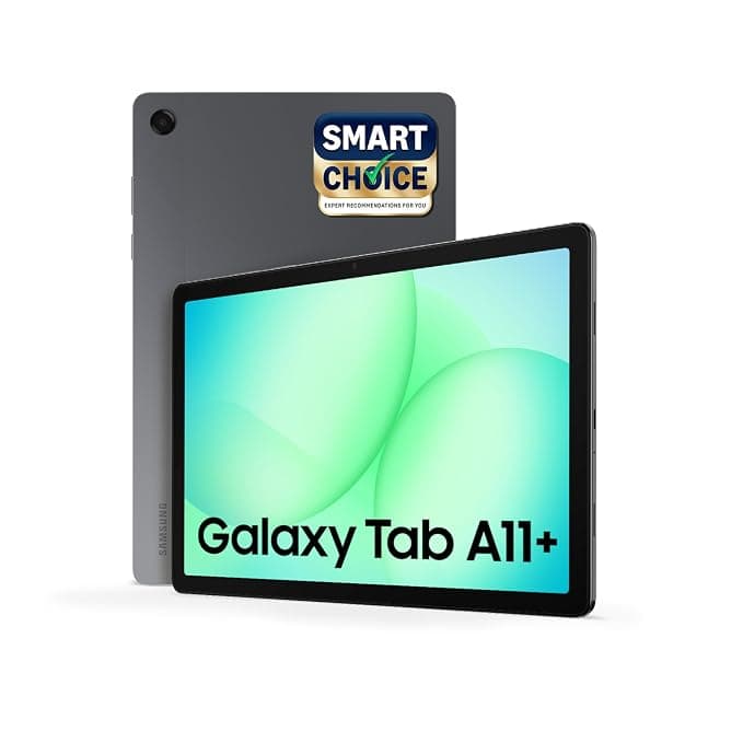Samsung Galaxy Tab A11+ [Smartchoice], 11-inch (27.82 CM), LCD Display, 6GB RAM, 128GB ROM, Wi-Fi, Quad Speakers, Dolby Atmos, Gray, AI Enabled