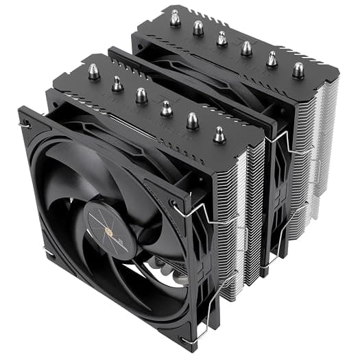 Thermalright Peerless Assassin 120 SE V3 CPU Air Cooler, 6 Heat Pipes, Double Tower Double Fan, TL-P12 PWM Fans, Aluminium Heatsink Cover, for AM4/AM5/Intel LGA1851/1700/1150/1151/1200（PA120SE V3）