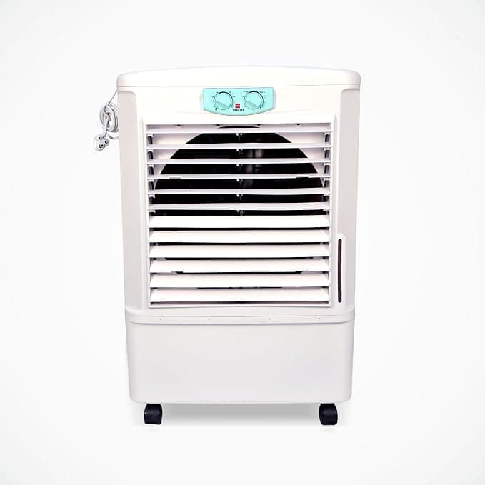 CELLO Breezer 45 Litres Heavy Duty Vertical Commercial Air Cooler | High-Density Honeycomb Cooling Pads, Auto-Fill Water Technology, Powerful Air Flow | Long Life Air Cooler For Restaurants & Office