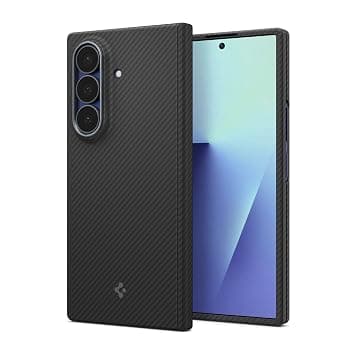 Spigen Air Skin Aramid MagFit Case for Samsung Galaxy Z Fold 7, Black