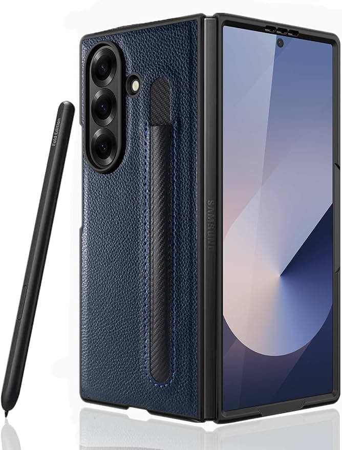 Galaxy Z Fold 7 5G SC-56F Case S Pen Storage Lightweight Applicable Galaxy Z Fold 7 S Pen Cover Galaxy Zfold7 Hard Case Galaxy Z Fold 7 Smartphone Case Galaxy Fold 7 Case [GoKIGIoD] Mobile Cover S Pen