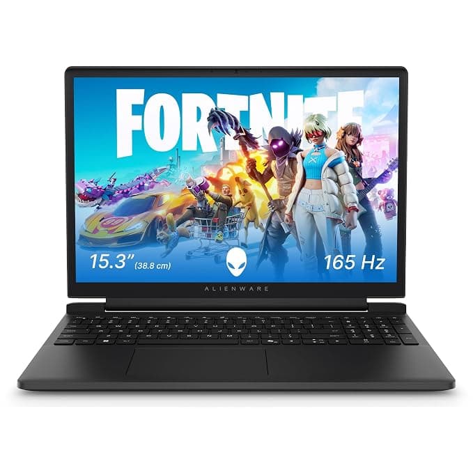 Dell Alienware 15 Gaming Laptop, AI Enabled Intel Core 7 240H Processor, 16GB:512GB, NVIDIA 4050, 6 GB GDDR6, 15.3" WUXGA 165Hz 300nits, Alienware White Backlit Keyboard, 2.25kg