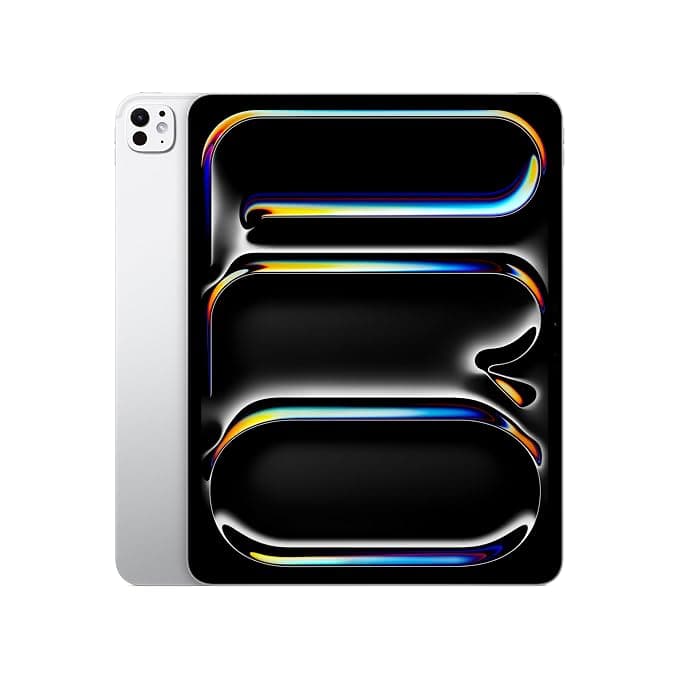 Apple iPad Pro [13″] (M5): Ultra Retina XDR Display, [256GB], 12MP Front Camera / 12MP Back Camera, LiDAR Scanner, Wi-Fi 7 with Apple N1, Face ID, All-Day Battery Life — Silver