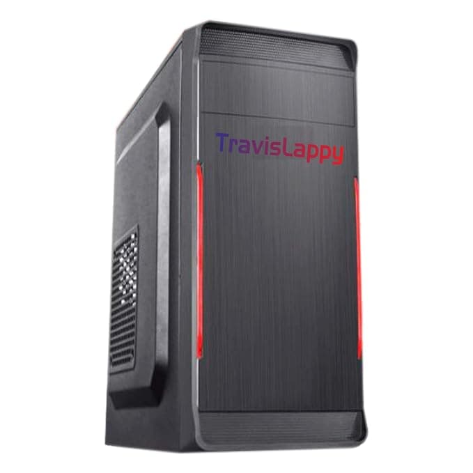 Desktop PC Computer Dual Core 2.6ghz Processor / 8GB RAM / 1 TB HDD with WiFi Black