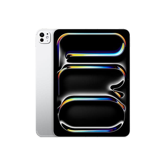 Apple iPad Pro [11″] (M5): Ultra Retina XDR Display, [1TB], 12MP Front Camera / 12MP Back Camera, Wi-Fi 7 with Apple N1 + 5G Cellular, Face ID, All-Day Battery Life — Silver