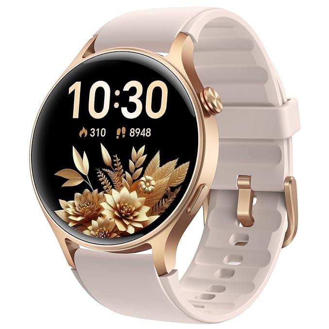 aeac Smart Watch for Women, AMOLED Ultra-Clear Screen Activity Trackers with Heart Rate/Sleep/SpO2 Monitor, Smartwatch for iPhone/Samsung/Android, 110+ Sport Modes 3ATM Waterproof Fitness Watch