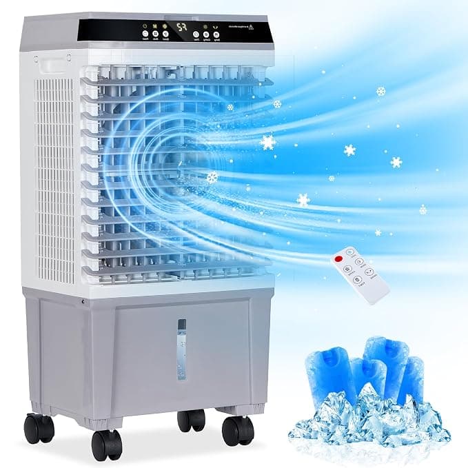 Uthfy JH-310Y-2 Evaporative Air Cooler, Gray