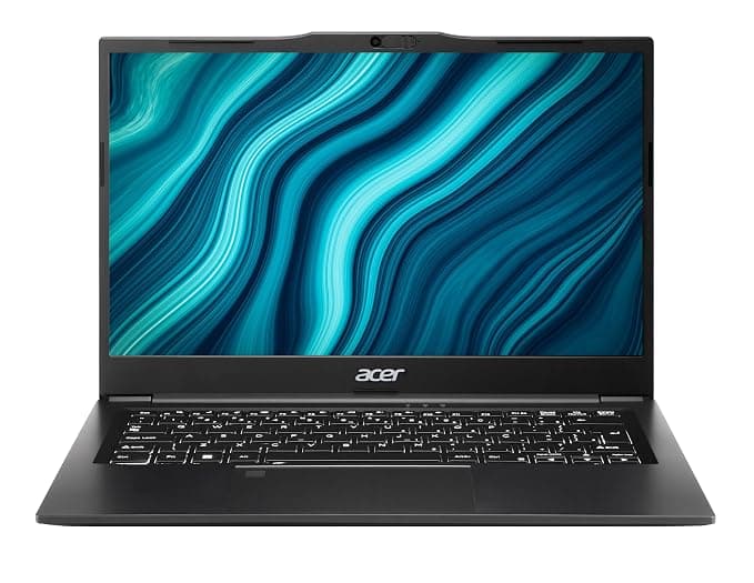 Acer TravelLite Thin Laptop AMD Ryzen 5 7430U |16GB RAM, 512GB SSD | 14" Full HD Anti-Glare Display |Privacy Shutter| Windows 11 & MS-Office 2021 | Metal Body | 1.34Kg | Black | 30 Months Warranty