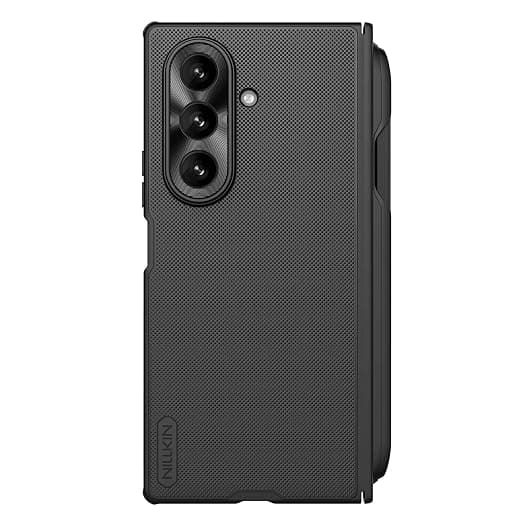 Nillkin Case for Samsung Galaxy Z Fold 7 (8.0" Inch) Super Frosted Shield Fold 180 Folding 360 Protect + Extra Stylus Black