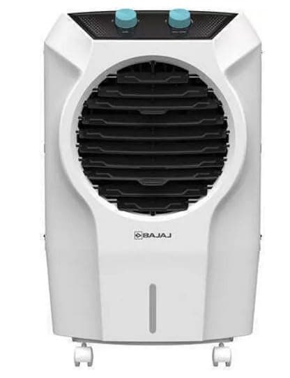 Bajaj Shield Series Glanza 42L Personal Air Cooler | DuraTuff PRO Motor & DuraMarine PRO Pump with 3 year warranty | High Air Delivery and large air throw distance