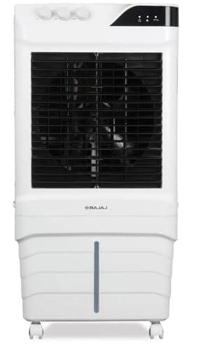Bajaj Shield Series Elevate 90 Desert Air Cooler For Home | Inverter Compatible | Anti-Bacterial Honeycomb Cooling Pads | 3 Yrs Warranty (1 Yr Standard + 2 Yrs Extended Warranty)【White】