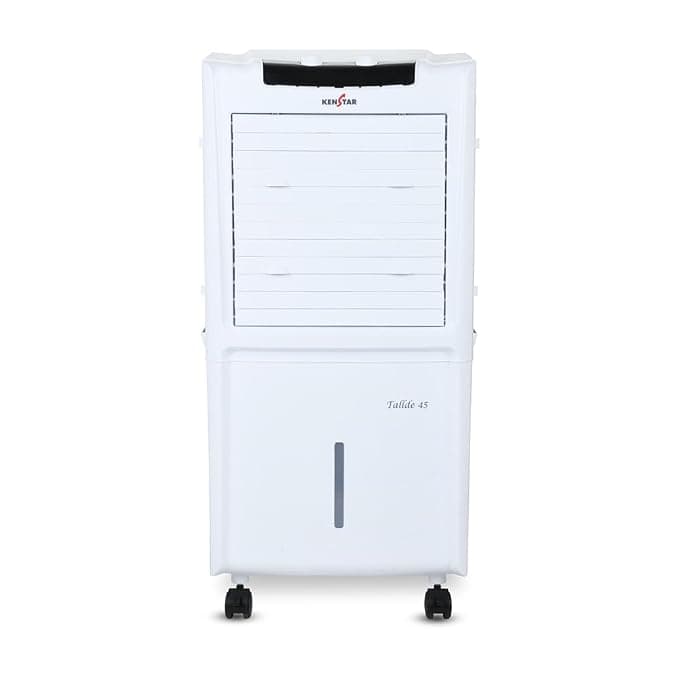 Kenstar TallDe HC 45 L Room/Personal Air Cooler For Home| Honeycomb Pad |High Speed Fan |40 Ft Powerful Air Throw|Inverter compatible |Portable Cooler-Room|1-Yr Product Warranty|White & Black