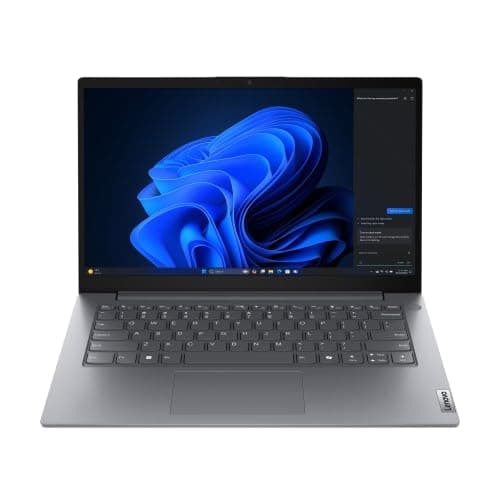 Lenovo V14 Intel Core i5 13th Gen 14" FHD (1920x1080) Antiglare 250 Nits Thin and Light Laptop (16GB RAM/512GB SSD/Windows 11 Home/Office Home 2024/Luna Grey/1.37 kg), 83HDA05KIG