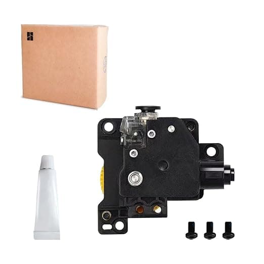 Bamboo Lab Original Extruder Unit Hardened Steel Finished Extruder Component Kit for Bambu Lab P1P,P1S 3D Printer (P1 Series)