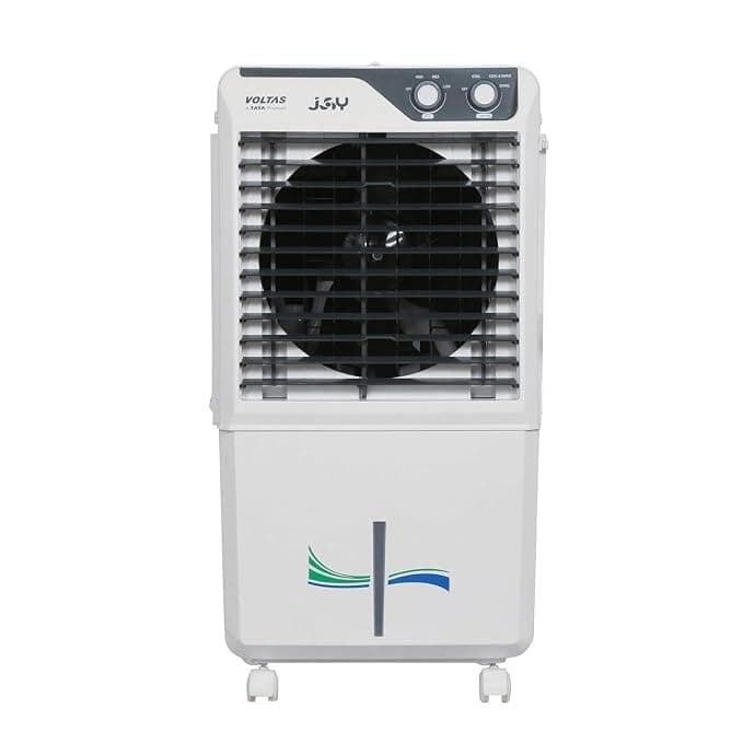 Voltas Joy 40 Room Air Cooler for Home, with Swing Control (40 Litre Tank Capacity, Water Level Indicator, Honeycomb Cooling Media, White)