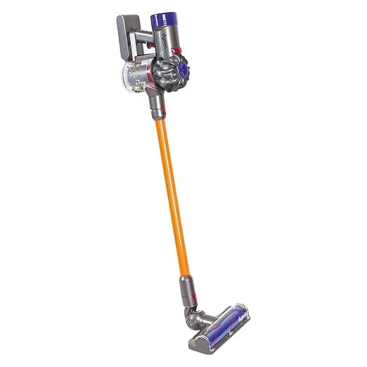 Li'l Wizards Casdon Dyson Cordless Vacuum Cleaner|Vacuum Cleaner Toy for Kids,Cleaning Playset with Realistic Feel, Role Play Vacuum, Roleplay Toys|Educational Toys for Kids Aged 3+