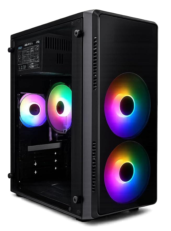 lavya Core i7 Desktop Computer PC | Core i7-4 GEN (4770-Processor, 3.40 Ghz) 8 GB DDR3 RAM | 512 GB SSD | HDMI/VGA | Ethernet | USB 3.0 | Windows 11 Pro & office21,