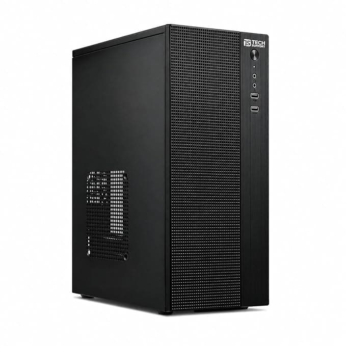 Techsupport Desktop PC | Core i5 GEN3 Turbo 3470 3.20Hz | 16GB RAM | 256GB SSD | Windows 11 Pro & MS Office 2024 | WiFi 6 & Bluetooth 5.4 | Premium Metal Body | 2 Year On-Site Warranty