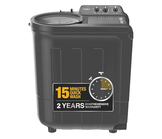 Whirlpool 7.0 Kg 5 Star MAGIC CLEAN Semi-Automatic Top Loading Washing Machine (MAGIC CLEAN RYL SRS 7.0 GREY DAZZLE (5YR), 2 Year Comprehensive Warranty, 1400 RPM Motor, 5 Year Motor Warranty)