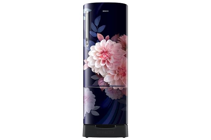 Samsung 246 L, 2 Star, Digital Inverter, Direct-Cool Single Door Refrigerator (RR26H3832BB/HL, Begonia Blue, Single Touch Defrost, 2026 Model)