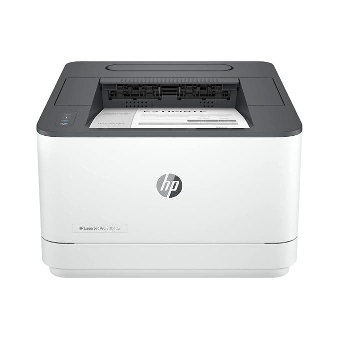 HP LaserJet 3004dw Duplex Printer: Black & White Printer, Self Reset Dual Band WiFi with self heal, Ethernet, Fast Printing Upto 33ppm, Easy and Secure Setup, Smart App Enabled