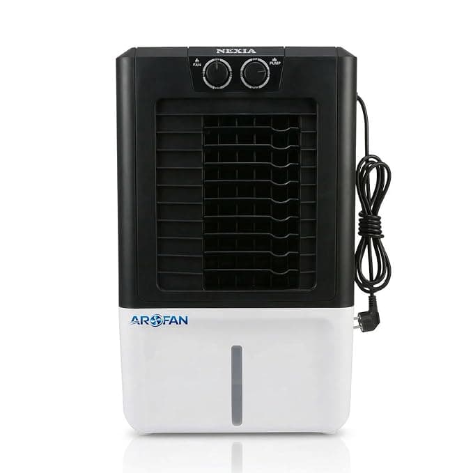 25L Frosty Air Cooler for Room Cooling | Anti Bacterial Honey Comb Pads | Collapsible Louvers | Compatible Wheels for Easy Moving | 9 Feet Air Throw Distance
