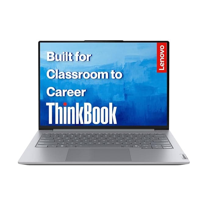 Lenovo ThinkBook 14, Intel Core Ultra 7 255H, 16GB RAM, 1TB SSD, WUXGA IPS 14” (35.56cm), Win 11 Home, Arctic Grey, 1.36Kg, 21SJA0KCIG, Fingerprint, Backlit, 300 Nits, 1Y Warranty, AI Powered Laptop