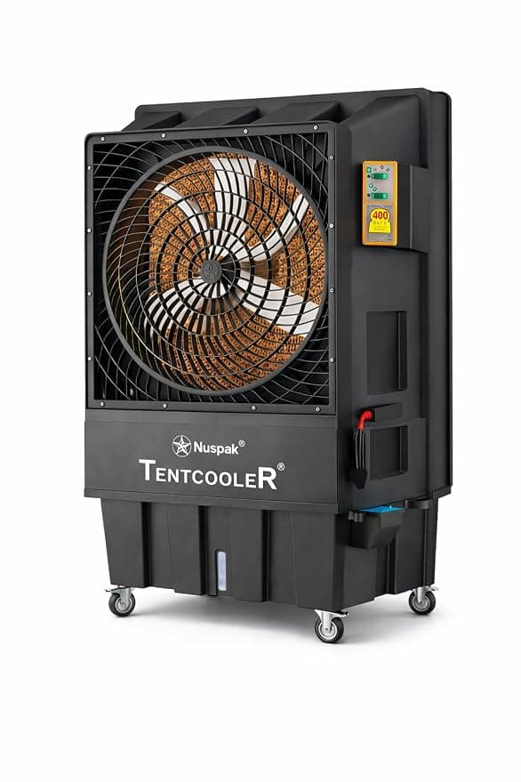 Nuspak TentCooler® JUMBO & TENT Air Cooler, 120 Litres, 30 Inch, Commercial, 950 RPM, 2500 Sq Ft Cooling Area