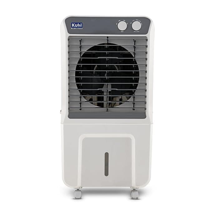 KUHL Brizo DC-100-16 Portable Desert Air Cooler | 200W | 100L Capacity | 16" Blades | Ice Chamber & Honeycomb Cooling Pads | Powerful Air Delivery | 1350 RPM | 30ft Air Throw | Inverter Compatible