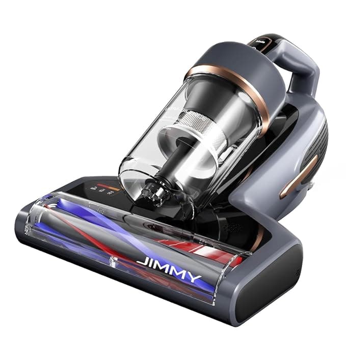 Jimmy BX7 Pro Max Next Gen Mattress & Bed Vacuum Cleaner, 700W Power 15kPa Suction with UV-C Light 65°C Heat & Graphene Tech, Mite Sensor, Negative-ion Function for Mattresses