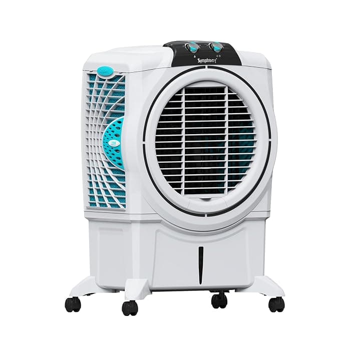 Symphony Sumo 75XL Desert Air Cooler | +Air Fan | 5 Star Rated | Easy-Fill Technology | CFD Technology for Uniform Cooling | Honeycomb Cooling Pad | 3-Year Warranty