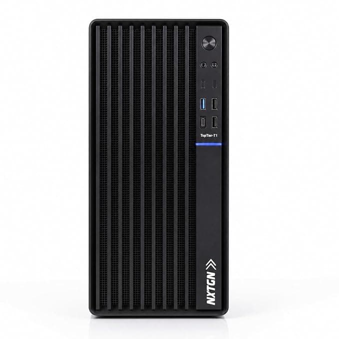 NXTGN Top-Tier Business Desktop PC | Core i7-6700K 4.00GHz | 16GB DDR4 RAM | 1TB M.2 SSD | Win11 Pro & Office 21 | 5G WiFi & Bluetooth | USB Type-C | Premium Metal Tower | 3 Years On-Site Warranty