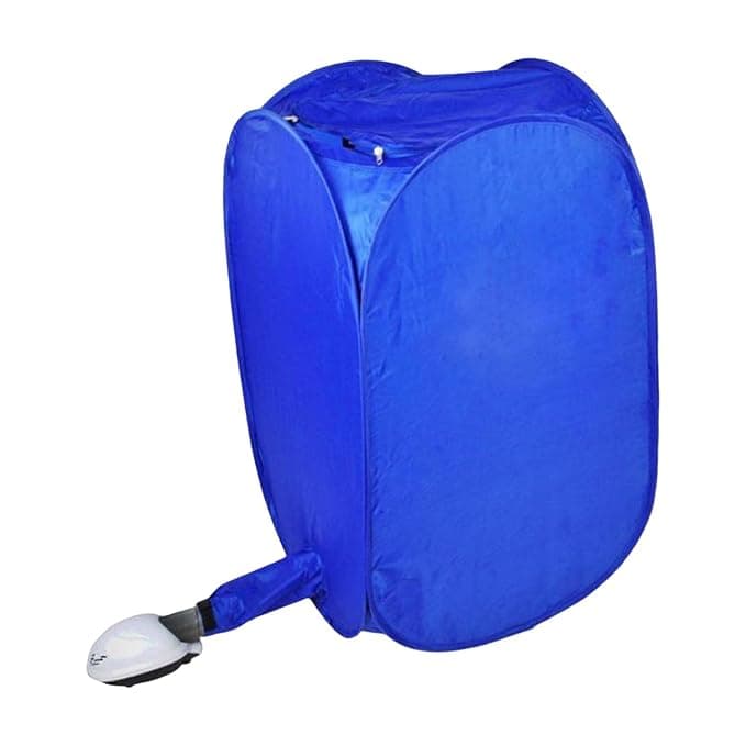 Electric Clothes Dryer Heater 800W Drying Machine for Home Apartment Blue