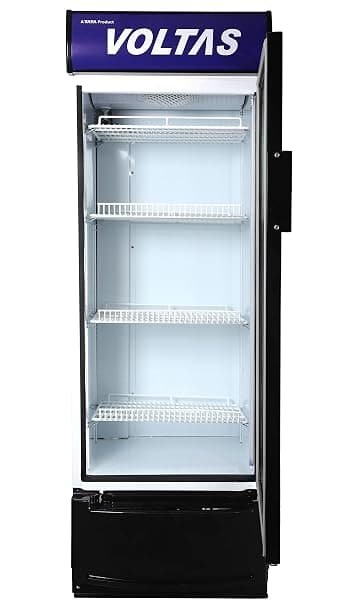 Voltas VC320/VCGT320SD Visi Cooler Plastic Single Door, Black (303L Gross).