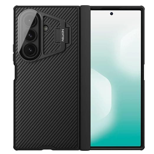 Nillkin Case for Samsung Galaxy Z Fold 7 (8.0" Inch) CamShield Prop Magnetic Flip Style Lens Camera Protect Mobile Holder TPU + PC Black
