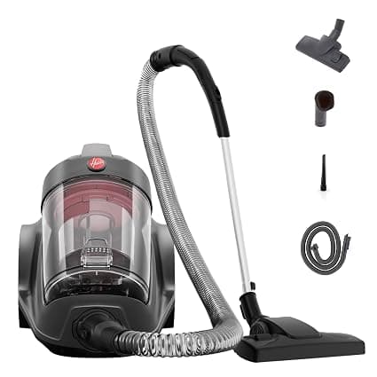 Hoover Power 6 Advanced Powerful Canister Vacuum Cleaner, 2200 Watt, 3L Large Capacity, HEPA Allergy Filter, Bagless, Strong Suction, Ideal for Pet Hair