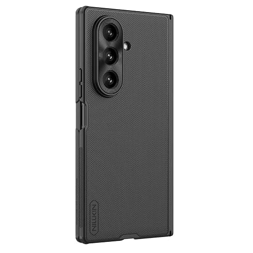 Nillkin Thermoplastic Polyurethane Case for Samsung Galaxy Z Fold 7 (8.0" Inch) Super Frosted Shield Fold 180 Folding 360 Protect Black Color