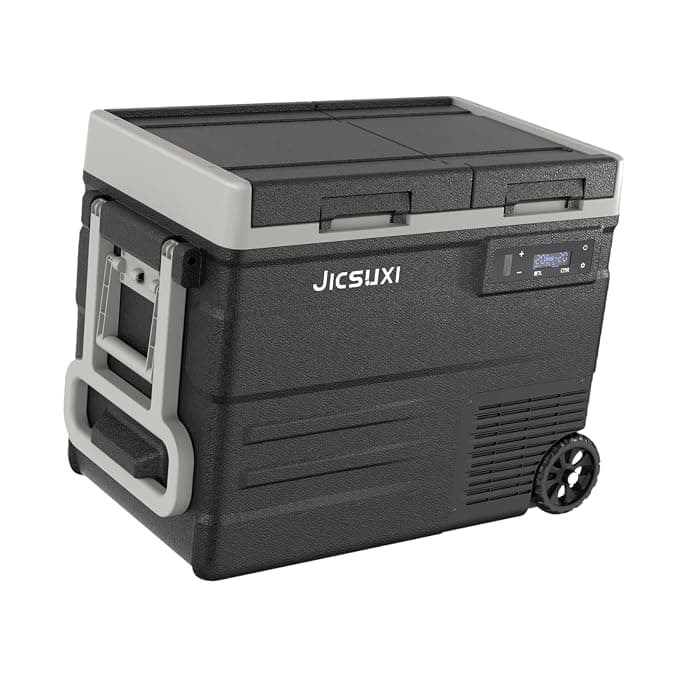 Car Refrigerator Multifunction Drinks Mini Fridge for Home Camping Dorm Room Black