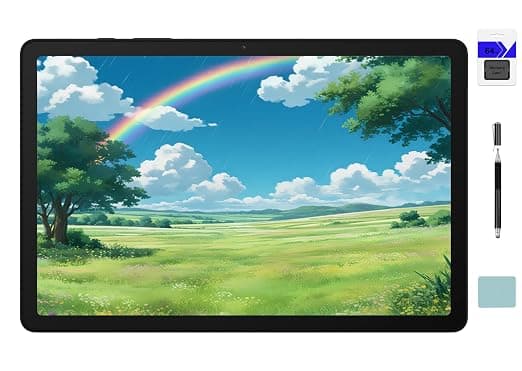 Samsung Galaxy Tab A9+ 11 inch 256GB Android WiFi Tablet, Big Screen, Quad Speakers, Upgraded Chipset, Multi Window Display, Slim, Light, Durable Design, Graphite with Accessories