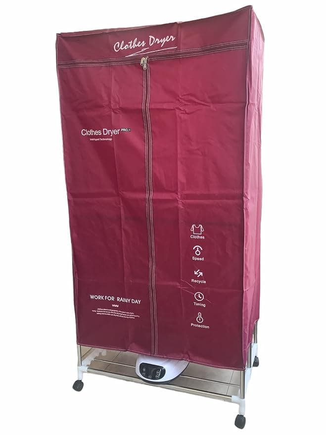 LIVYU LIFE Electric Clothes Dryer | Foldable Drying Rack for Laundry |1300W – 15 Kgs Capacity | Energy Saving (Anion) Folding Dryer Quick Dry