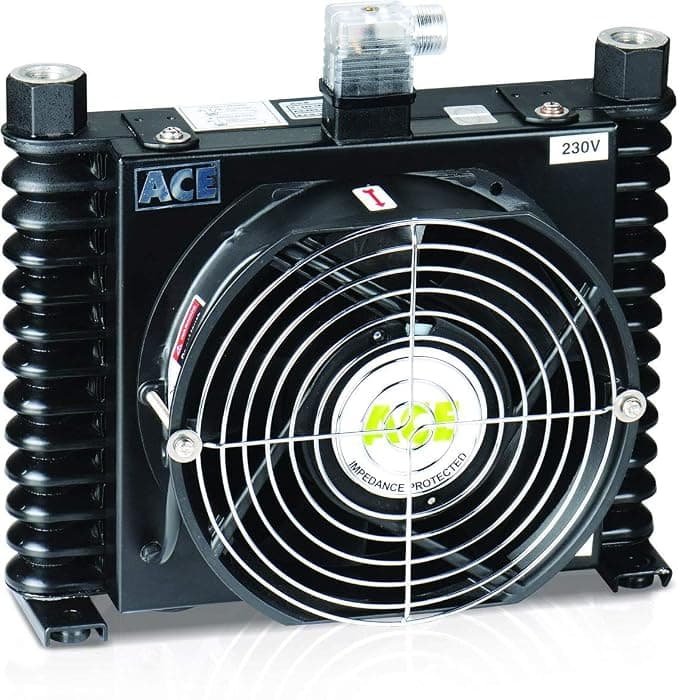 COOLACE AIR COOLED OIL COOLER-ACE-AL 608® 230V AC | Compatible for CNC Machines-Power Packs | Used for Minimize Heat | Machine Maximize Performance